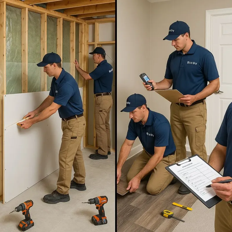 Repairs and Reconstruction process in Shinnston, WV