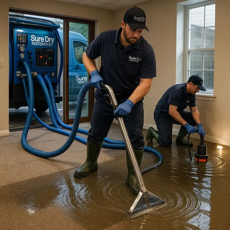 Water Extraction and Removal process in Shinnston, WV